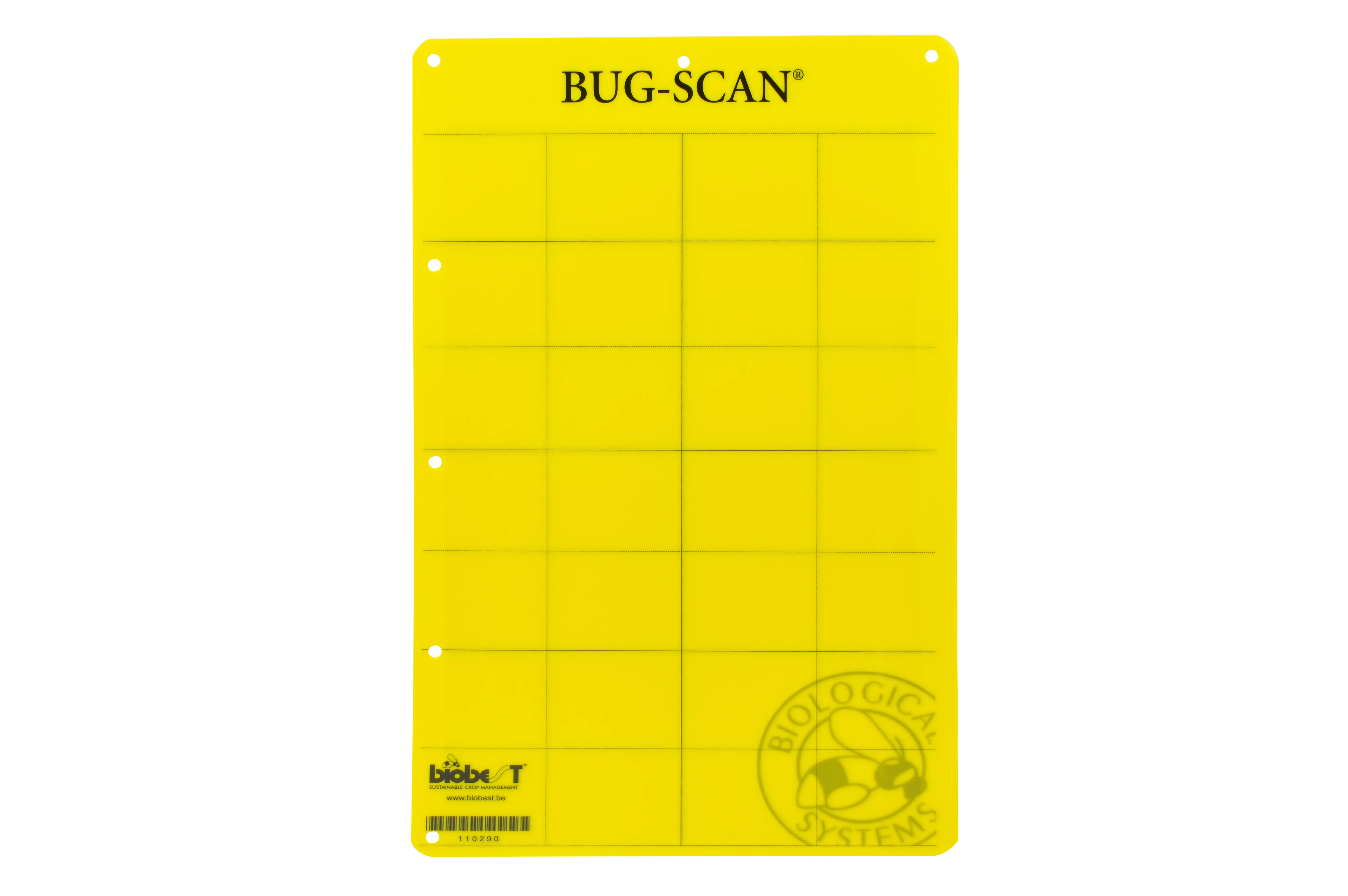 bug scan yellow card product photo